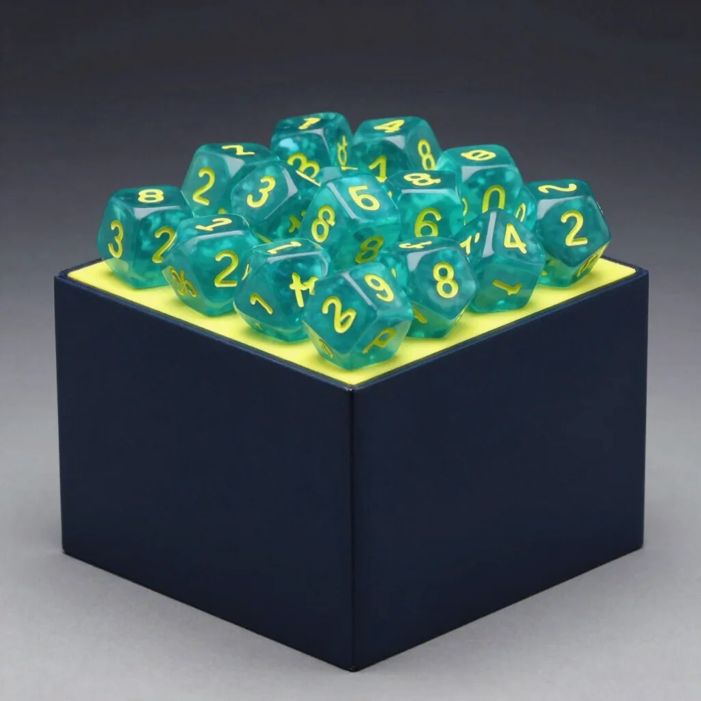 Set de Dés & Compteurs Néon